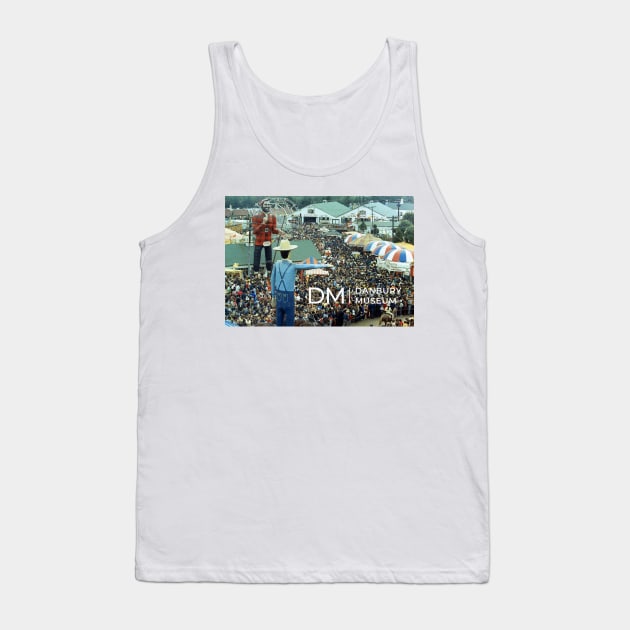 Danbury Fair Crowd Tank Top by Danbury Museum